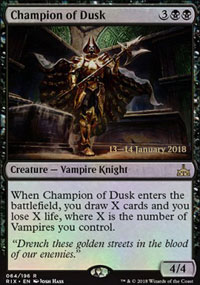 Champion du crpuscule - Prerelease Promos