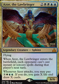 Azor, porteur de la Loi - Prerelease Promos