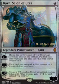 Karn, scion d'Urza - Prerelease Promos