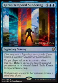 Dchirure temporelle de Karn - Prerelease Promos