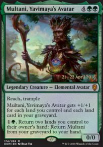 Multani, avatar de la Yavimaya - Prerelease Promos