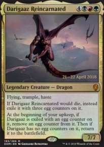 Darigaaz rincarn - Prerelease Promos