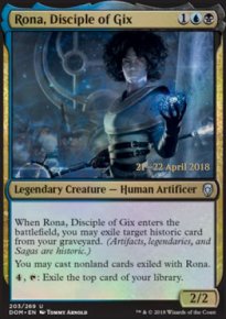 Rona, disciple de Gix - Prerelease Promos