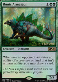 Armosaure runique - Prerelease Promos