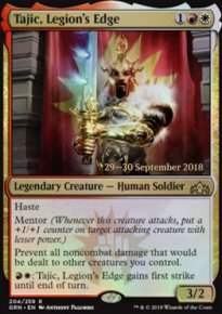 Tajic, tranchant de la Lgion - Prerelease Promos