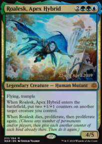 Roalesk, hybride du znith - Prerelease Promos