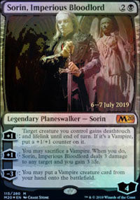 Sorin, seigneur de sang imprieux - Prerelease Promos