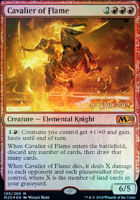 Cavalier des flammes - Prerelease Promos