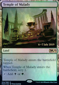 Temple de la maladie - Prerelease Promos