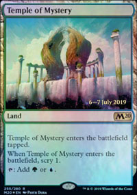 Temple du mystre - Prerelease Promos