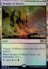 Temple du silence - Prerelease Promos