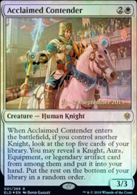 Concurrente acclame - Prerelease Promos