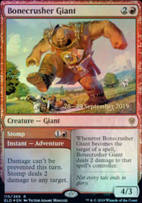 Gant craque-os<br>Pitineur - Prerelease Promos