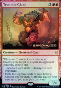 Gant tectonique - Prerelease Promos