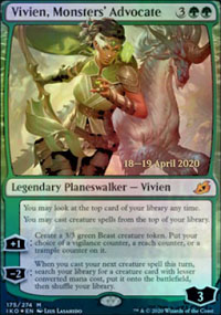 Vivien, partisane des monstres - Prerelease Promos