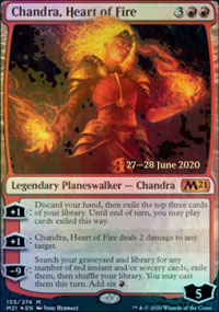 Chandra, cur de feu - Prerelease Promos