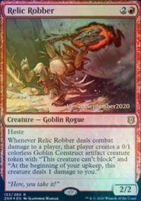 Voleur de reliques - Prerelease Promos