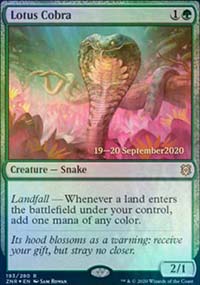 Cobra de lotus - Prerelease Promos