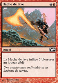 Hache de lave - 