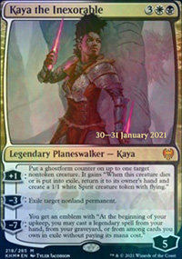 Kaya l'Inexorable - Prerelease Promos