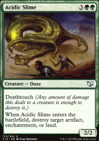 Acidic Slime - Commander 2015