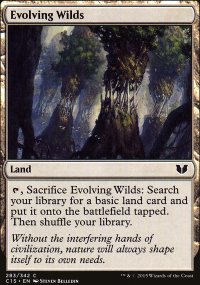 Evolving Wilds - Commander 2015