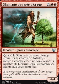 Shamane de nue d'orage - 