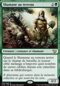 Shamane au terreau - 