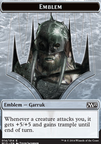 Emblme Garruk, prdateur du znith - 