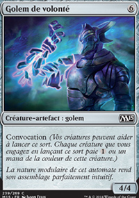 Golem de volont - 