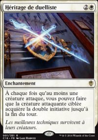 Hritage de duelliste - 