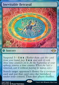 Trahison invitable - Prerelease Promos