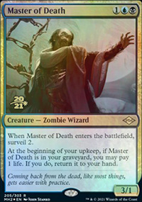 Matre de la mort - Prerelease Promos