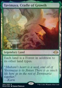 Yavimaya, berceau de croissance - Prerelease Promos