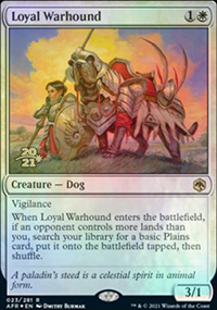 Chien de guerre loyal - Prerelease Promos