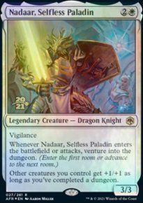 Nadaar, paladin dvou - Prerelease Promos