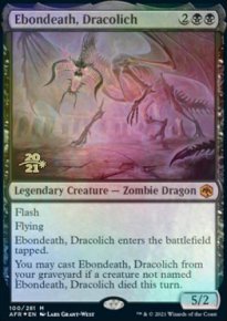 Noiremort, dracoliche - Prerelease Promos