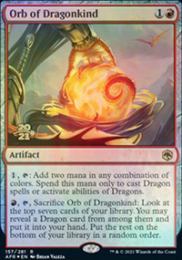 Orbe des dragons - Prerelease Promos