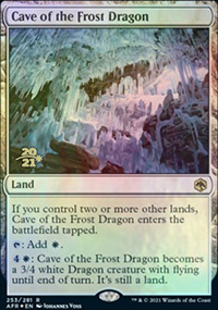 Grotte du dragon de givre - Prerelease Promos