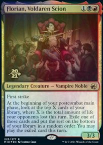 Florian, scion Voldaren - Prerelease Promos