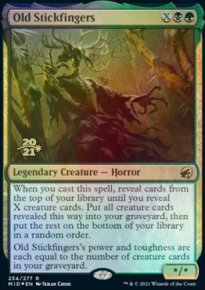 Vieux brindodactyle - Prerelease Promos