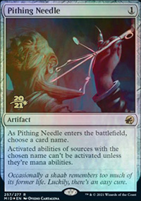 Aiguille  sectionner - Prerelease Promos