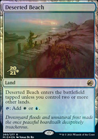 Plage dserte - Prerelease Promos