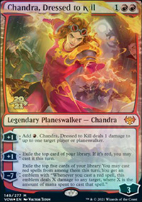 Chandra, tout feu tout flamme - Prerelease Promos