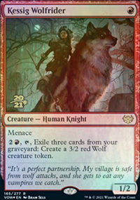 Chevaucheuse de loup de Kessig - Prerelease Promos