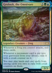 Grolnok, l'omnivore - Prerelease Promos