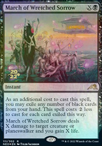 Marche du chagrin misrable - Prerelease Promos