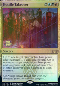 Reprise hostile - Prerelease Promos