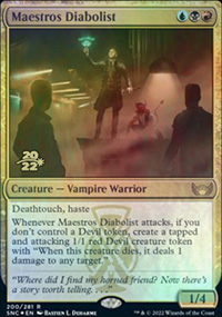 Diaboliste des Maestros - Prerelease Promos