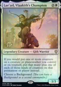 Lae'zel, championne de Vlaakith - Prerelease Promos